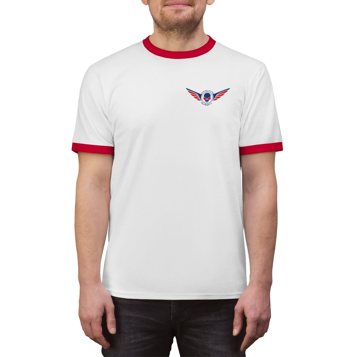 Unisex Ringer Tee -  The Original Superfly  Shop T
